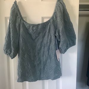 Lauren Conrad off shoulder top